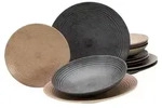 CreaTable Catania Mix Tellerset 12-tlg Steinzeug