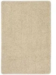 vidaXL Shaggy-Teppich Creme 140x200 cm Rutschfest
