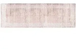 vidaXL Teppich Waschbar 80x300 cm Beige Rutschfest
