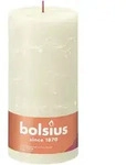 Stumpenkerze Rustik Shine 20cm &Oslash; 10 Weiche Perle