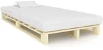 vidaXL Palettenbett Massivholz Kiefer 120&times;200 cm