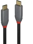 Lindy 36902 Lindy USB 3.1 Kabel Typ C/C 5A PD Anthra Line M/M 1.5m