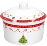 Weihnachtstraum Geb&auml;ckdose 960 ml Porzellan