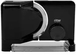 Ritter E16 Schwarz Alleschneider - 65 Watt Eco-Motor, Wellenschliffmesser