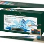 FABER-CASTELL Faber Castell Aquarellmarker A.D&uuml;rer 0,8mm 5er Etui