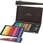 Faber Castell Farbstift Polychromos 3,8mm 48er Holzkoffer