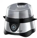 Russell Hobbs Stylo Eierkocher 7 Eier 365 W Schwarz, Edelstahl