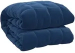 vidaXL Gewichtsdecke Blau 220x240 cm 11 kg Stoff