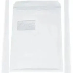 aroFOL&reg; 2FVAF000517 Luftpolstertaschen Nr. 7 mit Fenster, 230x340 mm, wei&szlig;, 100
