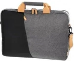 Hama Notebook-Tasche Florenz Schwarz/Grau 13,3" bis 14,2"
