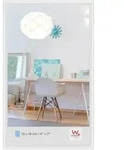 walther + design Lifestyle Kunststoff Bilderrahmen 10x18 cm WEISS