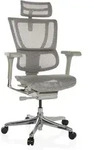 B&uuml;rostuhl / Chefsessel ERGOHUMAN SLIM G GEN2 Netzstoff hellgrau hjh OFFICE