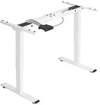 TecTake GmbH tectake Tischgestell Twain h&ouml;henverstellbar 110-168x60x60-125cm 168 x