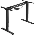 tectake Tischgestell Twain h&ouml;henverstellbar 110-168x60x60-125cm 168 x 66 x 125 cm