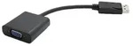 VALUE DisplayPort-VGA Adapter, DP ST - VGA BU, Aktiv
