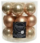 Christmas Decorations 18 Weihnachtskugeln 4cm Glas Christbaumkugeln