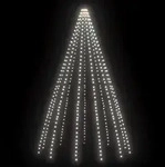 vidaXL Weihnachtsbaum-Beleuchtung 500 LEDs Kaltwei&szlig; 500 cm