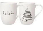 Villeroy & Boch Statement Becher mit Henkel "XMAS Set Baum" 2tlg.