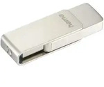 Hama Rotate Pro USB Stick 256GB, USB 3.0 silber 100MB/s
