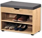 KESPER Schuhschrank mit Sitzkissen, Eichendekor, FSC