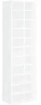 vidaXL Schuhschrank Wei&szlig; 54x34x183 cm Holzwerkstoff