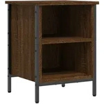 vidaXL Schuhregal Braun Eichen-Optik 38x35x50 cm Holzwerkstoff