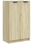 vidaXL Schuhschrank Sonoma-Eiche 59x35x100,5 cm Holzwerkstoff