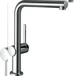 Hans Grohe Hansgrohe Talis M54 Einhebel-K&uuml;chenmischer 270, Niederdruck, 1jet Chrom