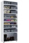 Ebuy24 Vandol I Schuhschrank 9 F&auml;cher Wei&szlig;.
