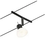 Paulmann CorDuo Seilsystem Sheela Basisset GU5,3 max. 5x10W 230/12V Schwarz
