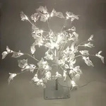 BURI LED Lichterbaum 120cm Leuchtbaum Dekobaum Gartendeko Weihnachtsdeko...