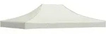 vidaXL Partyzelt-Dach 4,5x3 m Creme 270 g/m2