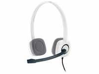 Logitech H150 Stereo Headset Kopfhörer Verkabelt Kopfband Büro/Callcenter Weiß