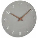TFA-Dostmann 60.3054 Quarzwanduhr Kreis Grau