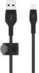 Belkin CAA010BT1MBK USB Kabel 1 m USB A USB C/Lightning Schwarz