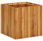 vidaXL Garten-Hochbeet 50 x 50 x 50 cm Massivholz Akazie