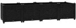 vidaXL Hochbeet 160x40x38 cm Polypropylen