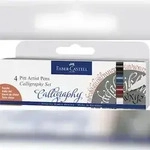 Faber Castell Tuschestift Pitt Artist Pen C 4er-Set Standard
