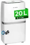 KLAMER Luftentfeuchter elektrisch 20L, 195m3 Luftumw&auml;lzung pro Stunde, 420W starker