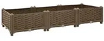 vidaXL Hochbeet 120x40x23 cm Polypropylen