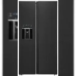 Exquisit Side-by-Side K&uuml;hlschrank | 513 l Nutzinhalt, Energieeffizienzklasse E, 39