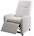 Mendler Fernsehsessel HWC-H18, Relaxsessel Liege Sessel, Kunstleder klappbar