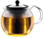 BODUM Teekanne mit Kolben ASSAM 1.5 L Chrom 1802-16