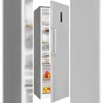 Exquisit Vollraumk&uuml;hlschrank KS360-V-HE-040D inoxlook | 359 l Nutzinhalt 
