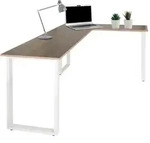 hjh OFFICE Eckschreibtisch / Schreibtisch / Computertisch WORKSPACE BASIC I 165 x 120