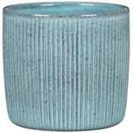 Scheurich Solido Linea, Blumentopf aus Keramik, Farbe: Lagoon, 21,2 cm...