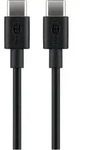 goobay USB Kabel 66318 DAT USB-C/C v2.0 1m schwarz
