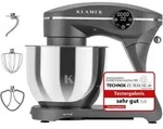 KLAMER K&uuml;chenmaschine 1800W, Knetmaschine mit 6 Liter Edelstahl Sch&uuml;ssel, 10