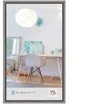 walther + design Lifestyle Kunststoff Bilderrahmen 10x18 cm STAHL