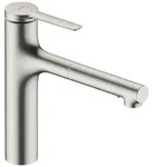 hansgrohe Zesis M33 Einhebel-K&uuml;chenmischer 160, Metall Ausziehbrause, 2jet,